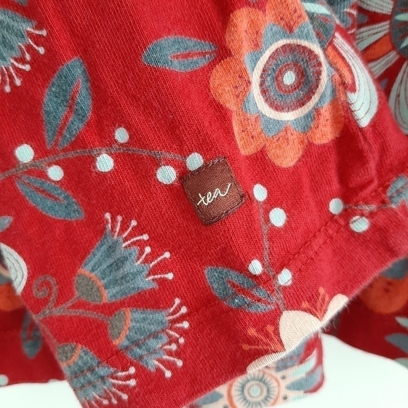 𝅺Tea Collection Floral Print Dress size 2 - Picture 5 of 6